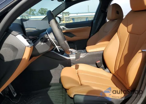 2024 BMW I4 M50 z USA, uszkodzony, nr VIN WBY33AW01RFT25038